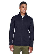 Mens Bristol Full-Zip Sweater Fleece Jacket - gREY HEATHER - S(D0102H7NVcX)