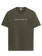 ADRO Men's Solid Regular Fit T-Shirt (RN24-AR2-OL_Olive