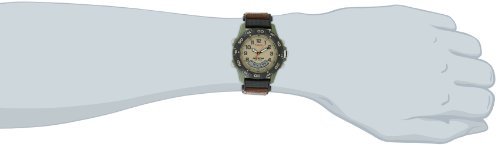 Timex Men's T45181 Expedition Resin Combo Brown/Green Nylon Strap Watch