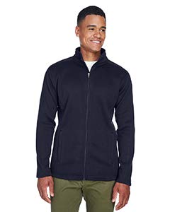 Mens Bristol Full-Zip Sweater Fleece Jacket - gREY HEATHER - S(D0102H7NVcT)