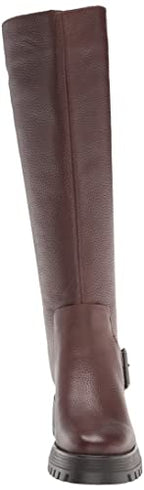 Franco Sarto Womens Julie Knee High Boot Brown 7 M