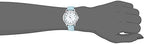 Timex Women's Easy Reader 30mm Watch - Silver-Tone Case White Dial with Light Blue Leather Strap