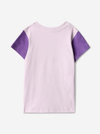 The Souled Store My Little Pony: Pipp Girls Short Sleeves Round Neck Short Sleeves Purple Cotton T-Shirts (2-8 Yrs)
