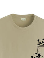 ADRO Tshirt for Men | Printed T Shirt for Men | 100% Cotton T-Shirt |Printed T Shirt | T-Shirts | RN24-POC-BE-2XL Beige