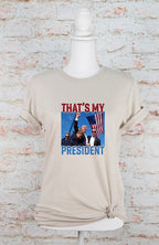 That's My President Trump Softstyle Graphic Plus Size Tee T-Shirt