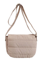 Afton Foldover Quilted Crossbody Bag
