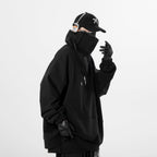 HiH49 Precision High Neck Black Sweater