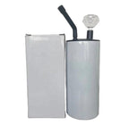 20oz & 22oz FATTY Sublimation Cold Smoking Lid Hookah Tumbler Stainless straight insulated vacuum