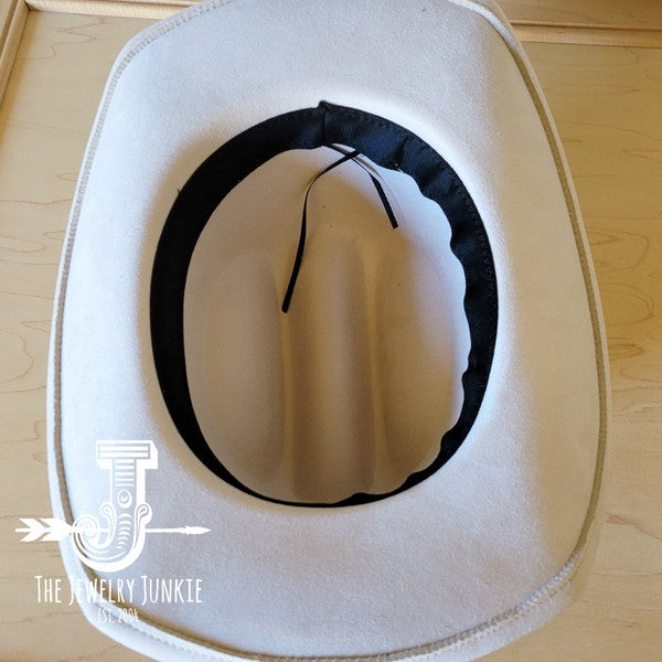 Gold Aztec Western Leather Band Choice Hat