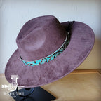 Cowboy TurquoiseWestern Leather Band w/ Choice Hat