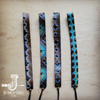 Blue Navajo Western Leather Band w/ Choice Hat