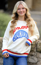 Amour Croissant Sweater