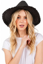 Starfish Charm Hatband Straw Sun Hat