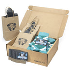Customizable Groomsmen Gift Set Dark Green Gem Argyle Men’s Dress Socks