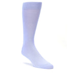 Lavender Solid Color Men's Dress Socks