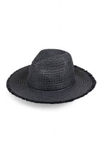 Crochet Straw Cowboy Hat