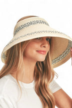 Tweak Pattern Roll Up Sun Visor