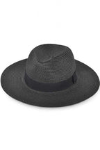 Classic Straw Fedora Hat