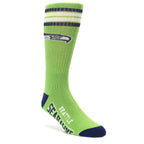 Seattle Seahawks Socks - Men's Athletic Crew Socks