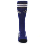 Baltimore Raven Socks - Men's Athletic Crew Socks