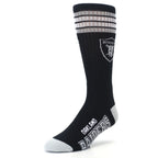 Las Vegas Raiders Socks - Men's Athletic Crew Socks