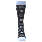 Blue Gray Photography Film Cameras Men's Dress Socks