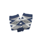Navy Gray Junior Groomsmen Kid's Dress Socks