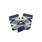 Navy Gray Junior Groomsmen Kid's Dress Socks
