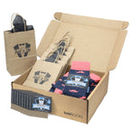 Customizable Groomsmen Gift Set Coral Navy Mustache Men's Dress Socks
