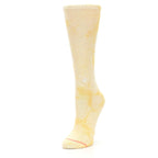Yellow Tie-Dye Socks - Women's Casual Socks