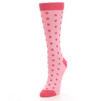 Flamingo Guava Polka Dot Women's Dress Socks