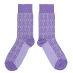 Purple Feather Optics Women's Dress Socks