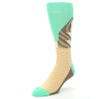 Ice Cream Socks - Men's Novelty Dress Socks