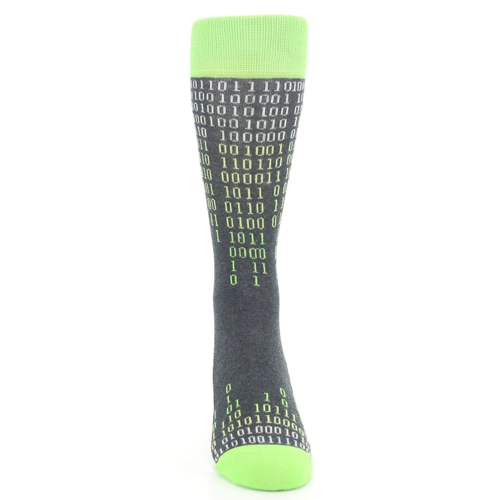 Lockheed Programming Socks Binary Programming Socks - Men's Novelty Dress Socks – Wardrobecrush