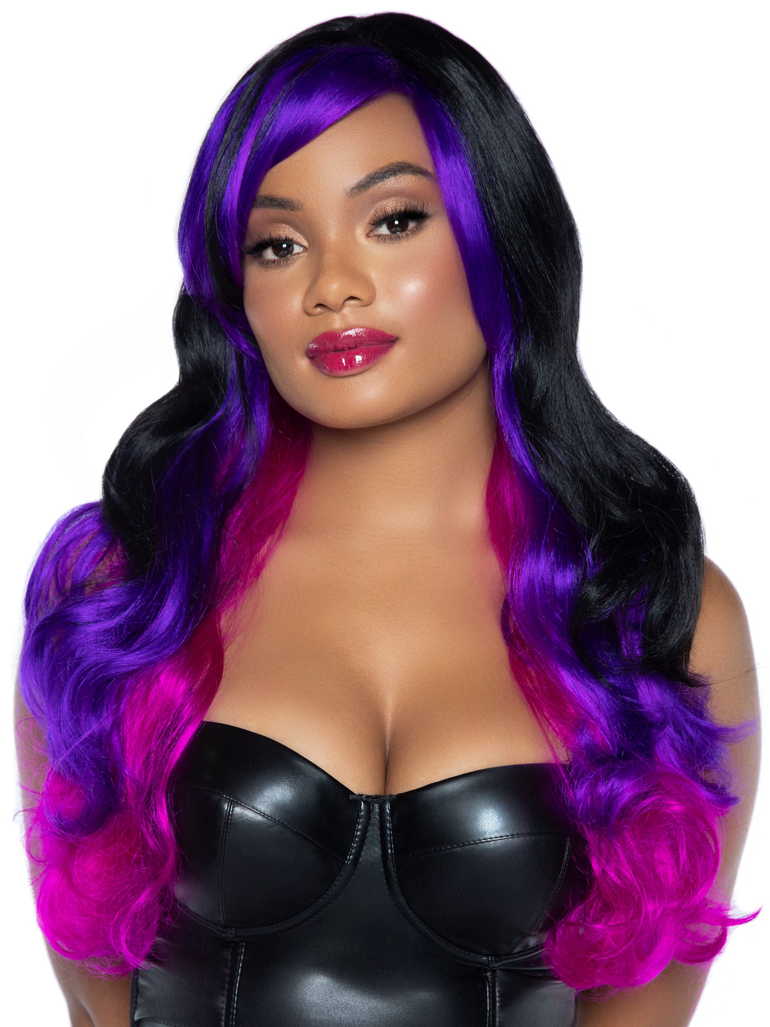 Allure multi color long wavy w