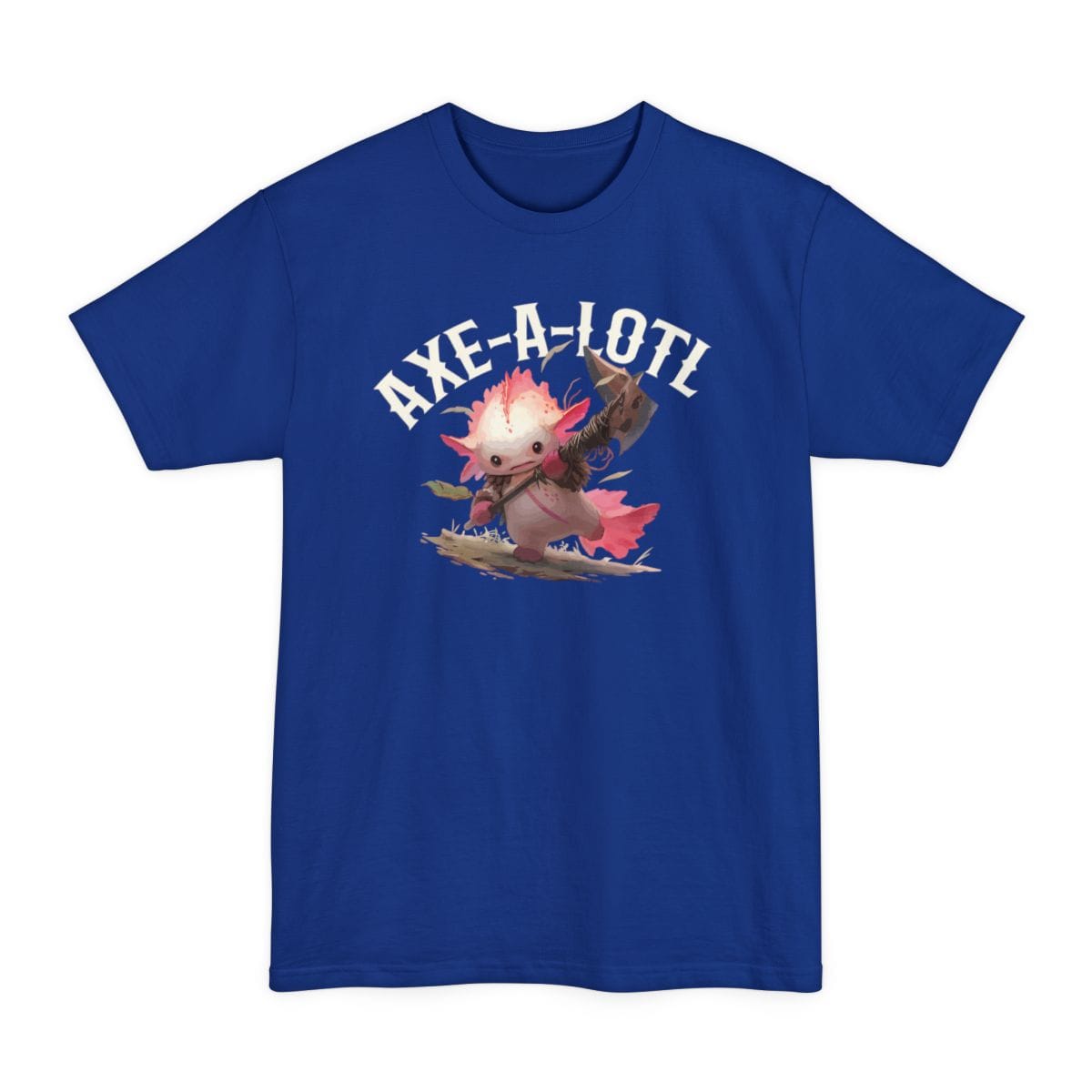 Axe-A-Lotl Funny Axolotl D&D Tall T-Shirt