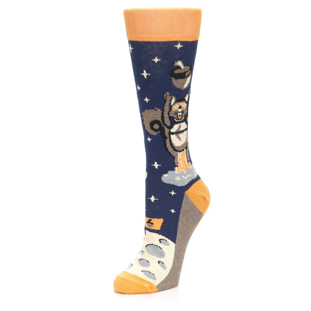 Outer Space Astro-Nut Socks - USA Made - Women's Novelty Socks