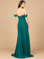 Off Shoulder Chiffon Dress