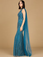 One Shoulder Fitted Gown