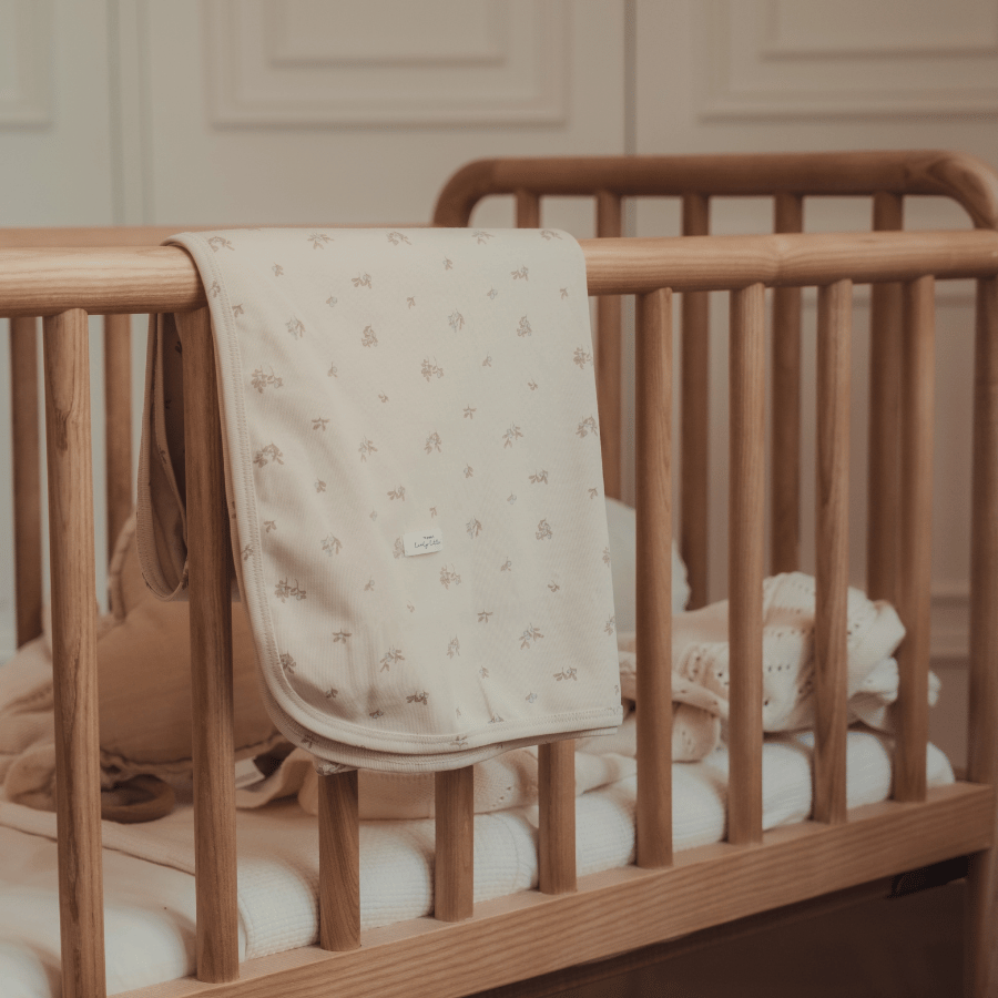 The Printed Blanket - Berry Blue