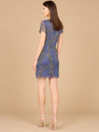 Cap Sleeve Cocktail Dress  - OUTLET