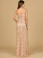 Scoop Neck Beaded Dress