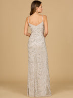 Scoop Neck Beaded Dress