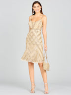 Beaded Midi Dress