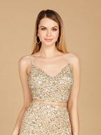 Spaghetti Strap Beaded Top