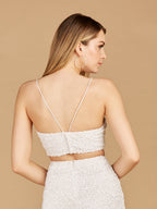 Spaghetti Strap Beaded Top