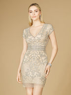 Lara 29571 - Embellished Short Dress