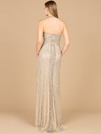 Halter Neck Dress with Keyhole
