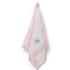 Classic Satin Border Lovey - Pink