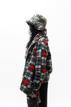 Multi Plaid Scarf Flannel